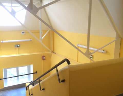Projet Lycée La Joliverie (44) - Peinture intérieure, revêtement de sol - Paul Turpeau